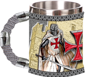 ΠΟΤΗΡΙ ΔΙΑΚΟΣΜΗΤΙΚΟ TOLE10 Resin mug. Knight Templar, 39151