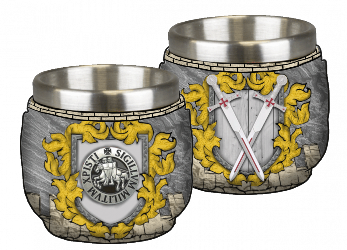 ΠΟΤΗΡΙ ΔΙΑΚΟΣΜΗΤΙΚΟ TOLE10 Templar castle shot glass, 39382