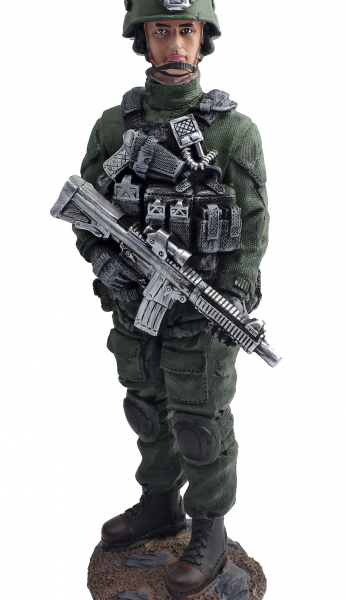 ΦΙΓΟΥΡΑ ΔΙΑΚΟΣΜΗΤΙΚΗ TOLE10, Resin figure. 30 cm. "American