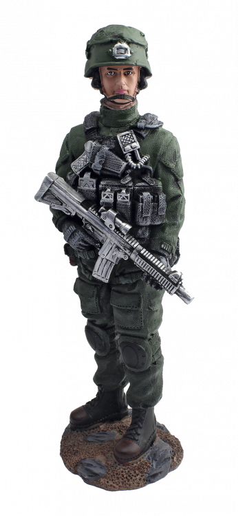 ΦΙΓΟΥΡΑ ΔΙΑΚΟΣΜΗΤΙΚΗ TOLE10, Resin figure. 30 cm. "American