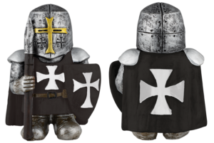 ΦΙΓΟΥΡΑ ΔΙΑΚΟΣΜΗΤΙΚΗ TOLE10, Resin black Templar with spear.