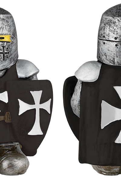 ΦΙΓΟΥΡΑ ΔΙΑΚΟΣΜΗΤΙΚΗ TOLE10, Resin black Templar with spear.