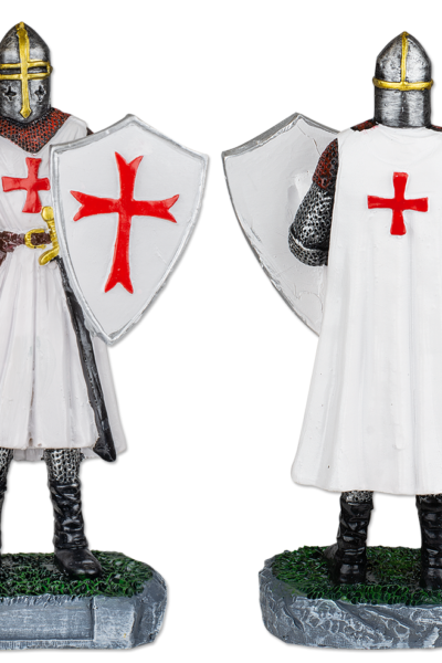 ΦΙΓΟΥΡΑ ΔΙΑΚΟΣΜΗΤΙΚΗ TOLE10, Resin white Templar with