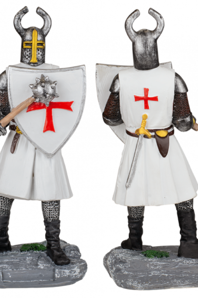 ΦΙΓΟΥΡΑ ΔΙΑΚΟΣΜΗΤΙΚΟ TOLE10 Morning star resin white Templar.