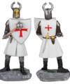ΦΙΓΟΥΡΑ ΔΙΑΚΟΣΜΗΤΙΚΟ TOLE10 Morning star resin white Templar. 18