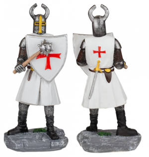 ΦΙΓΟΥΡΑ ΔΙΑΚΟΣΜΗΤΙΚΟ TOLE10 Morning star resin white Templar. 18