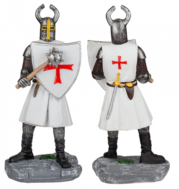ΦΙΓΟΥΡΑ ΔΙΑΚΟΣΜΗΤΙΚΟ TOLE10 Morning star resin white Templar. 18
