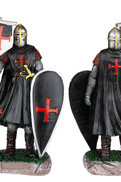 ΦΙΓΟΥΡΑ ΔΙΑΚΟΣΜΗΤΙΚΟ TOLE10 Shield-Flag resin black Templar. 8