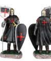ΦΙΓΟΥΡΑ ΔΙΑΚΟΣΜΗΤΙΚΟ TOLE10 Shield-Flag resin black Templar. 8