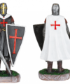 ΦΙΓΟΥΡΑ ΔΙΑΚΟΣΜΗΤΙΚΟ TOLE10 Shield-sword resin black-white
