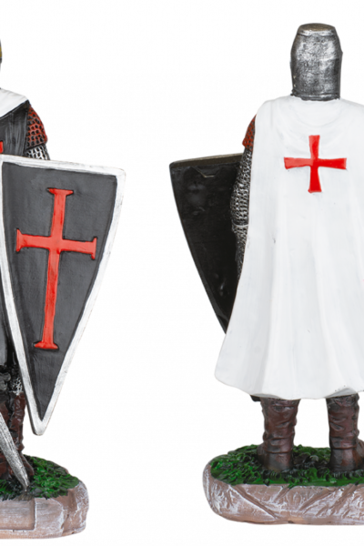 ΦΙΓΟΥΡΑ ΔΙΑΚΟΣΜΗΤΙΚΟ TOLE10 Shield-sword resin black-white