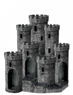 ΚΑΣΤΡΟ TOLE10 Display. Resin castle541 27cm, 39544