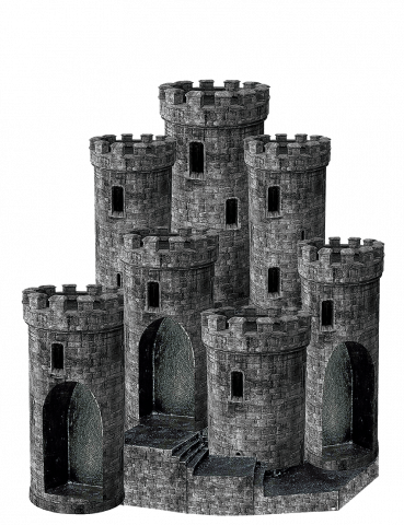 ΚΑΣΤΡΟ TOLE10 Display. Resin castle541 27cm, 39544
