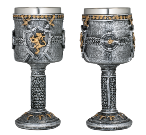ΠΟΤΗΡΙ ΔΙΑΚΟΣΜΗΤΙΚΟ TOLE10 Lion shield ornamentation resin mug