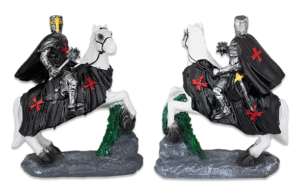 ΦΙΓΟΥΡΑ TOLE10 White horse. Black Templar. Morning star 8cm