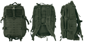 Σακίδιο Barbaric CP laser cut backpack. 38L, 39671-VE