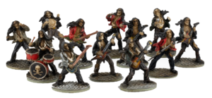 ΦΙΓΟΥΡΑ TOLE10 Set 12 resin Rock skulls 6.3cm, 39705 (06243)