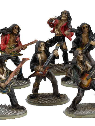 ΦΙΓΟΥΡΑ TOLE10 Set 12 resin Rock skulls 6.3cm, 39705 (06243)