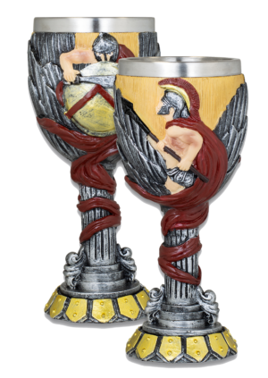 ΠΟΤΗΡΙ ΔΙΑΚΟΣΜΗΤΙΚΟ TOLE10, Spartans Sword+Shield, 39761