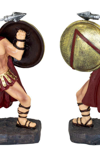 ΦΙΓΟΥΡΑ ΔΙΑΚΟΣΜΗΤΙΚΗ TOLE10, Spartans Spear+Shield 18cm, 39771