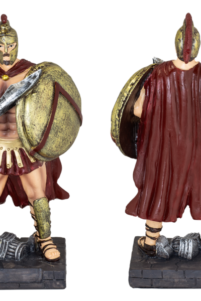 ΦΙΓΟΥΡΑ ΔΙΑΚΟΣΜΗΤΙΚΗ TOLE10, Spartans Sword+shiled 18cm, 39774