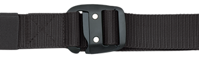 Ζώνη επιχειρησιακή Barbaric belt.Simple buckle, 135 c, Black