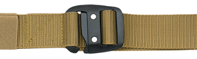 Ζώνη επιχειρησιακή Barbaric belt.Simple buckle, 135 c, TAN
