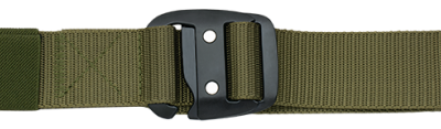 Ζώνη επιχειρησιακή Barbaric belt.Simple buckle, 135 c, GREEN