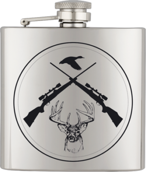 ΥΔΡΟΔΟΧΕΙΟ - ΦΛΑΣΚΙ Barbaric stainless hip flask. 6