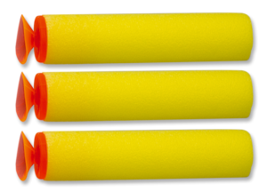 ΑΝΤΑΛΑΚΤΙΚΑ ΣΦΟΥΓΓΑΡΑΚΙΑ TOLE10 Set 3 foam bullets, 49011