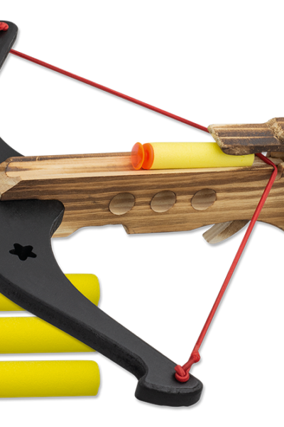 ΒΑΛΙΣΤΡΑΚΙ ΞΥΛΙΝΟ TOLE10 Black wooden crossbow. 3 bullets, 49012