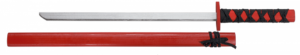 ΣΠΑΘΙ ΞΥΛΙΝΟ TOLE10 Wooden katana. Red. 72 cm, 49017
