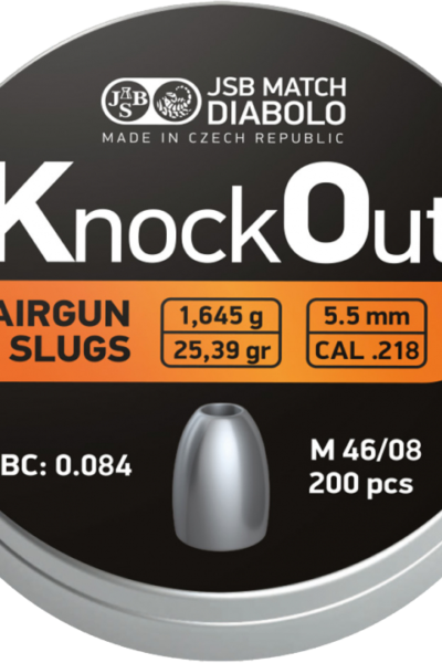 Pellets JSB KO Slug .177, 4.52mm /400pcs – πρόσθετη εικόνα 1