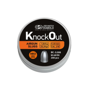 Pellets JSB KO Slug .216 MKII, 5.49mm /200pcs