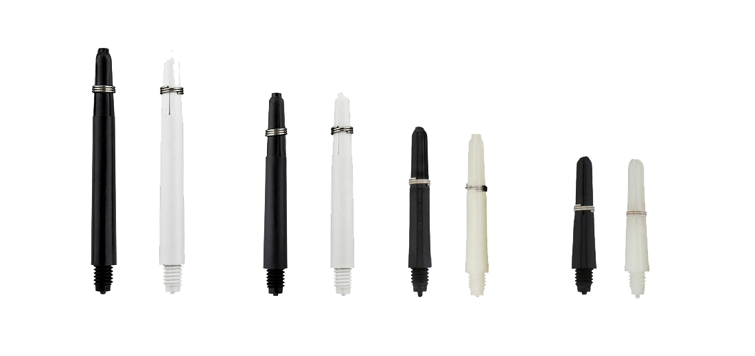 ΚΟΡΜΟΙ DART, BULL's UK-Nylon Shaft, Λευκοί, 48mm – πρόσθετη εικόνα 1