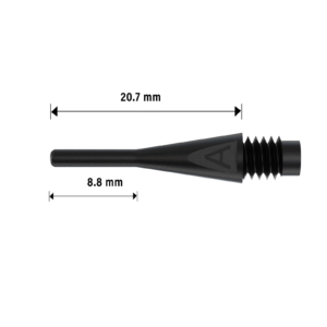 ΜΥΤΕΣ, DART, BULL'S AXX Soft Tips Short 6mm(2BA), 100 τεμ.