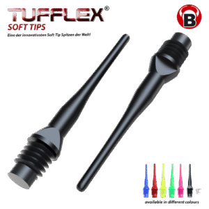ΜΥΤΕΣ, DART, BULL'S Tufflex Soft Tips 6mm(2BA) 100 Pack