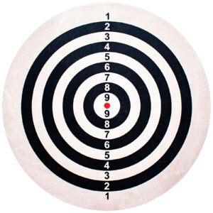 ΣΤΟΧΟΣ DART BULL'S Bristol Flocked Paper Dart Board – πρόσθετη εικόνα 1