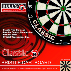 ΣΤΟΧΟΣ DART BULL'S Classic Bristle Dart Board – πρόσθετη εικόνα 1