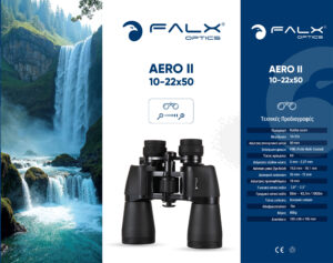 ΚΙΑΛΙΑ FALX Optics AERO II, Zoom 10-22x50 – πρόσθετη εικόνα 1