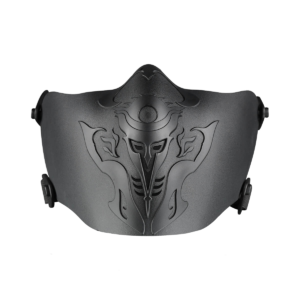 ΜΑΣΚΑ SOFT AMOMAX, Half Face, Black