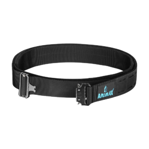 Ζώνη Επιχειρησιακή AMOMAX, Molle, Διπλή, Black, MD