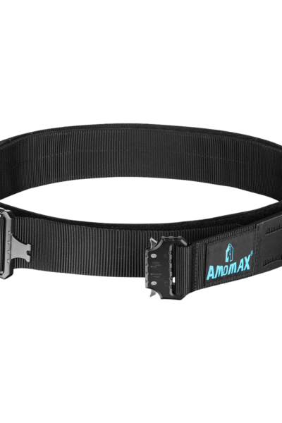 Ζώνη Επιχειρησιακή AMOMAX, Molle, Διπλή, Black, MD