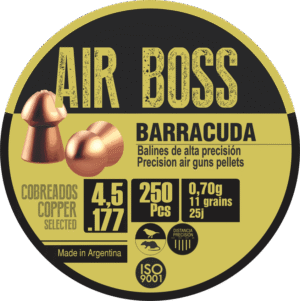 Pellets APOLO AIR BOSS BARRACUDA 4,50mm / 250