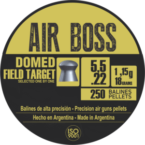 Pellets APOLO AIR BOSS DOMED Field Target 5,50mm / 250