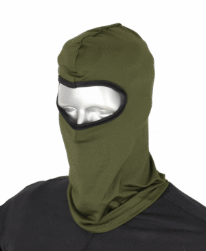 BALACLAVA, Polyester, Μονόχρωμη, Πράσινη