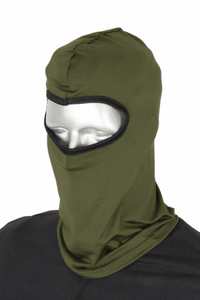 BALACLAVA, Polyester, Μονόχρωμη, Πράσινη