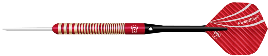 ΒΕΛΑΚΙΑ DART BULL'S, Steel Darts, Metis, Red, 21g – πρόσθετη εικόνα 1