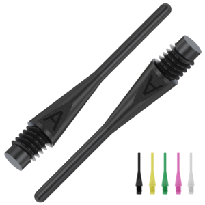 ΜΥΤΕΣ, DART, BULL'S Axx Tips Lg. Black 6mm, 100 τεμ.