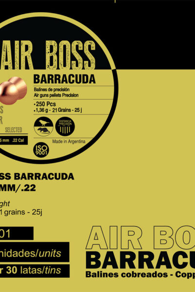 Pellets APOLO AIR BOSS BARRACUDA 5,50mm / 250 – πρόσθετη εικόνα 1
